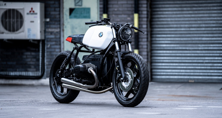 Custom BMW "Type 10C" based on BMW's R65, R80 and R100 by Auto Fabrica