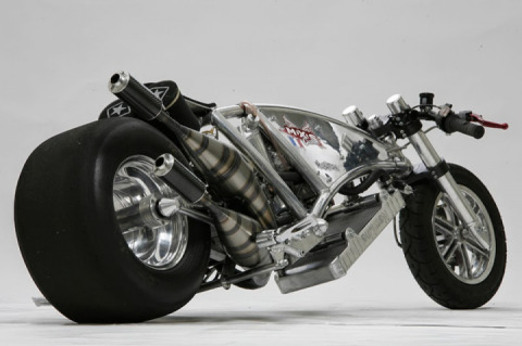 Custom scooter 2EVIL for Drag racing