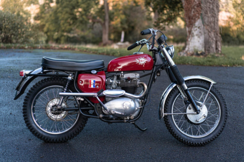 1967 BSA Hornet – A Factory-Built “Desert Sled”
