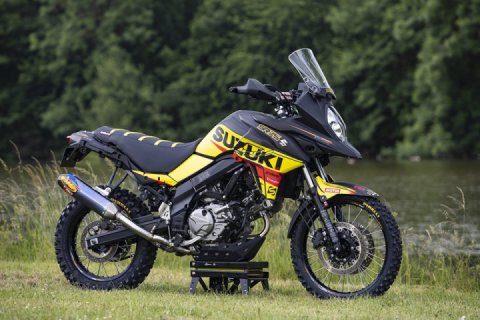 SR75 Suzuki adds supercross twist to project V-Strom 650XT