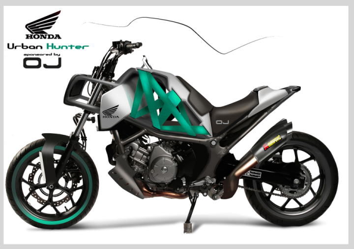 HONDA URBAN HUNTER from sketch to reality