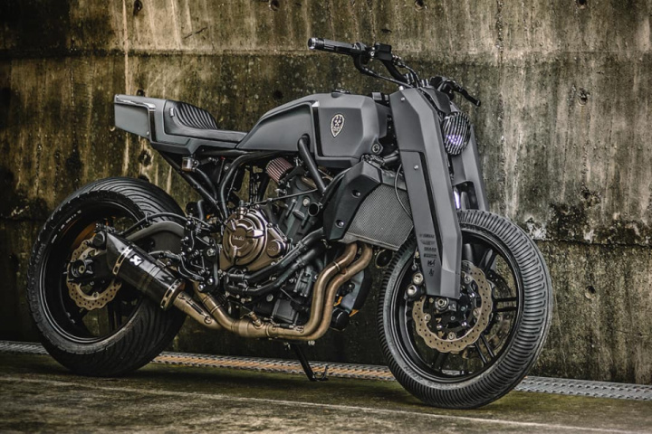 Yamaha MT-07 ‘Onyx Blade’ by Rough Crafts