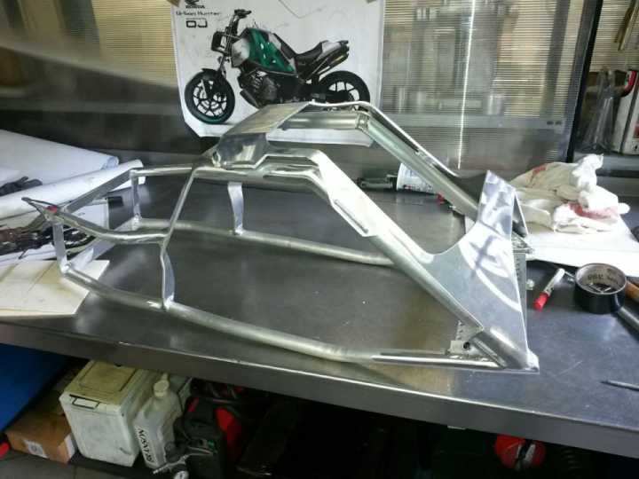 HONDA URBAN HUNTER from sketch to reality