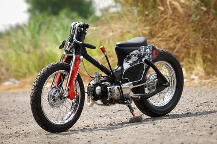 Honda C70b by Minority Custom Motorcycles