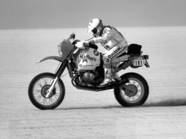 Paris Dakar BMW R80GS motorcycle