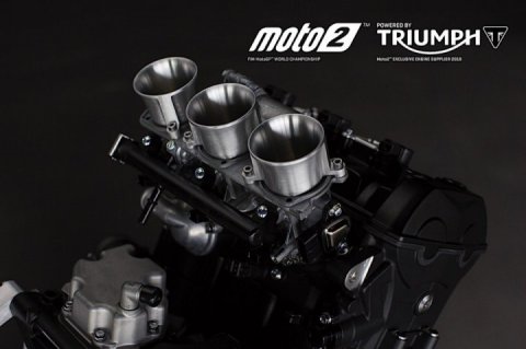 Triumph is the official supplier of engines Moto2 2019-2022
