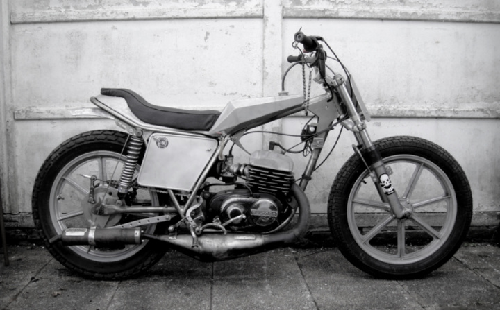 Bultaco Pursang Mk6 250 "The Grey Coffin" by Tredici Custom Castings