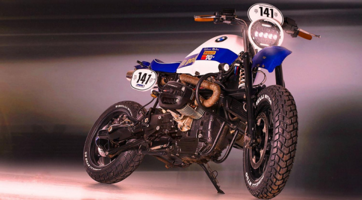 BMW R1150R Roadster in the style of Dakar by Lolana Motos