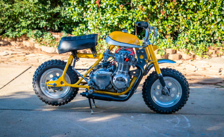 Honda Monkey 350сс capable Of 100+ MPH