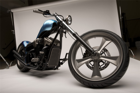 Honda Fury Furious Hardtail Chopper Concept