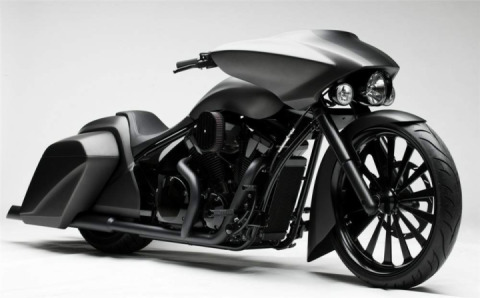 Honda Stateline Slammer Bagger Concept