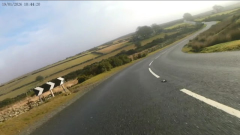 A winters ride to Dartmoor on my Interceptor 650.