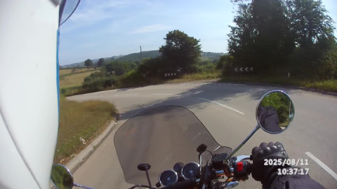 Enjoying more twisties in devon