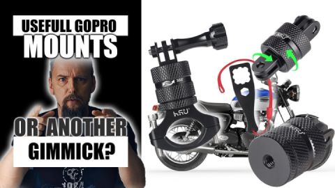 Rotational mounts for GoPro