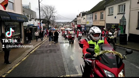Santa's on A Bike Plymouth 2nd December 23