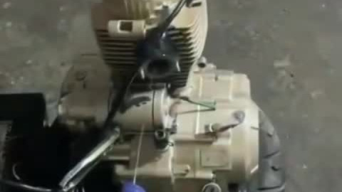 The most unconventional way to listen to the sound of an engine