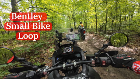 Bentley Small Bike Loop on a Big Bike