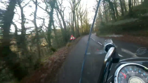 One of my favourite roads from a different perspective....