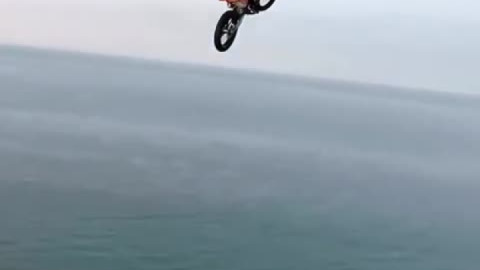 Worried about the bike more than the man