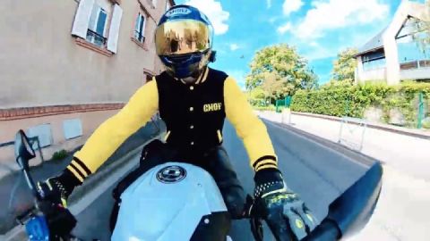 Un peu de fun sur les routes avec l'insta 360 one X2