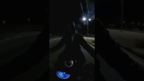 Late night ride