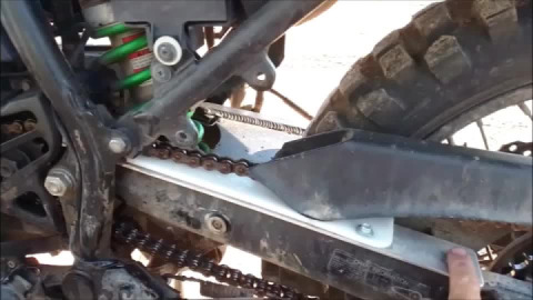 Who cares what the chain slider looks like.. it works.. and did not even use duct tape or wire!!!