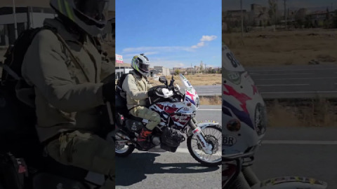 Always fun doing a bike swap