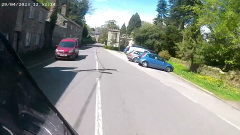 Interceptor650 enjoying the B3249, polbathic via St Germans to Tideford road.