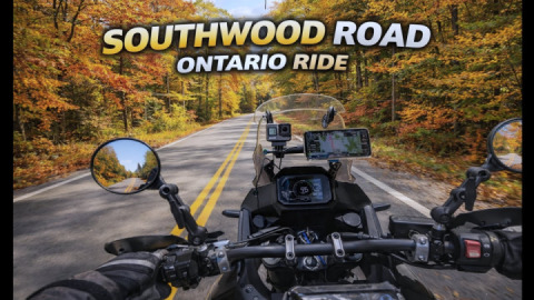 Scenic Motorcycle Ride on Southwood Road