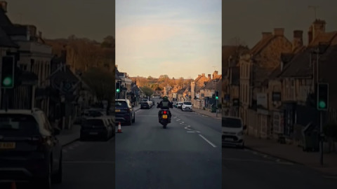 Sunset in Burford