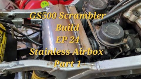 Starting the new airbox