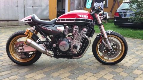 My Xjr1300 caferacer 60th Anniversary