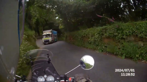You never know what to expect around the corner