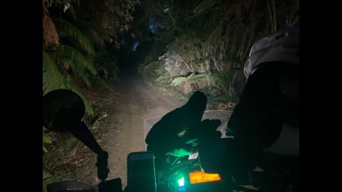 42nd traverse, winter,dark,clays,muds and rain....perfect adventure....