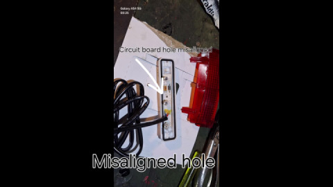 When you think it's better to buy the 'Proper' GIVI stop light for your Top box!
