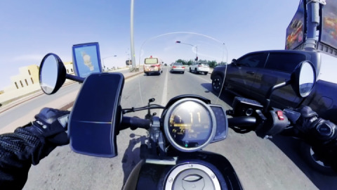 Enjoying the ride
