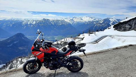 Loser Panoramastrasse Austria 1.837 meters above sea level