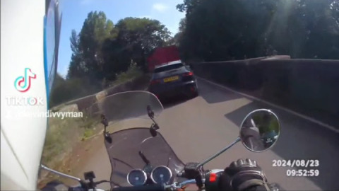 As a motorcyclist, sometimes, you need to use your eyes, ears, and your nose to avoid hazards.