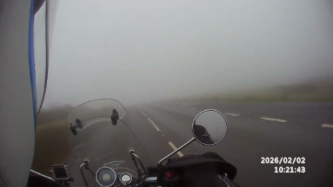 The views from Haytor on Dartmoor were a trifle limited today...