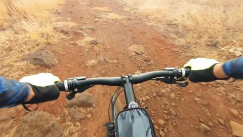 Off Road Riding from Albion to Pointe aux Sables