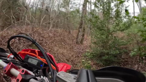 Gotta trim up this portion of a new half mile section. Merry Christmas to me