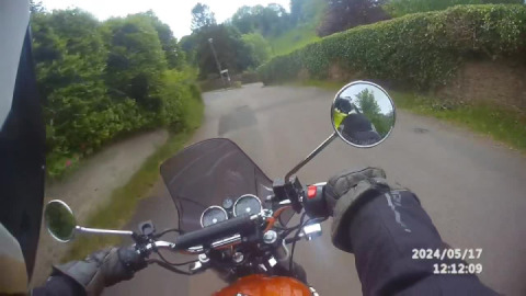 A relaxing ride on my Royal enfield interceptor 650