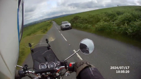 Enjoying Dartmoor on my Royal enfield interceptor 650.
