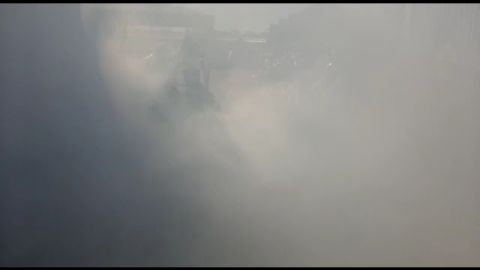 Burning some tyre
