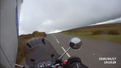 A ride is an adventure, even though the weather is unpredictable, particularly approaching Dartmoor.
