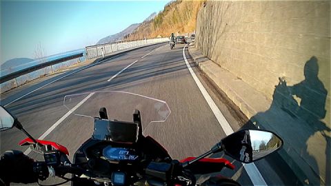 First ride with new Tracer 7?✌