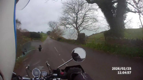 After a lovely ride to Slapton, a beautiful valley leading down to a secret cove.
