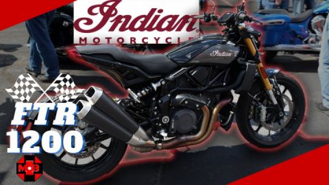 First Ride on a 2020 Indian FTR1200