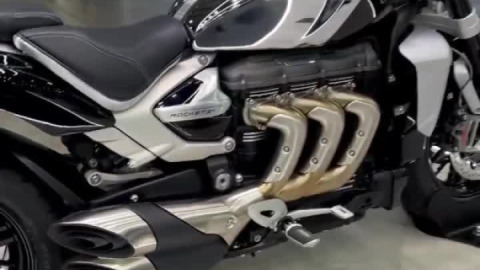 New Triumph Rocket 3 R Crome Edition