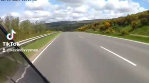 When the road was so good, you went back the same way!